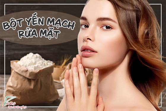 bột yến mach rửa mặt